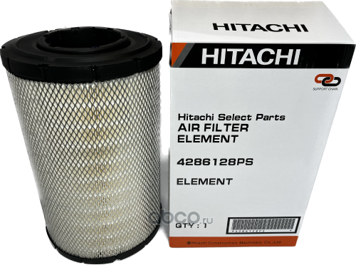 4286128 Фильтр воздушный (в сборе) HITACHI - 4286128 + 4286130 — фото 255x150