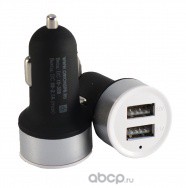 5003 Разветвитель прикуривателя под 2 USB 2.0(5V, 2.1A) (Орион) — фото 255x150