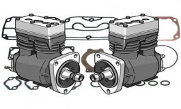 Пневмокомпрессор привода тормозной системы Knorr-Bremse на двигатели семейства ЯМЗ V6 и V8