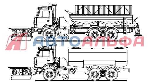 53215-3859001-45 Установка электрооборудования АБС на КамАЗ-6520 (Euro-2, 3)