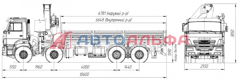 Камаз 65201 схема