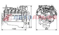 Двигатель КАМАЗ серии -210 — фото, характеристики, схема, описание