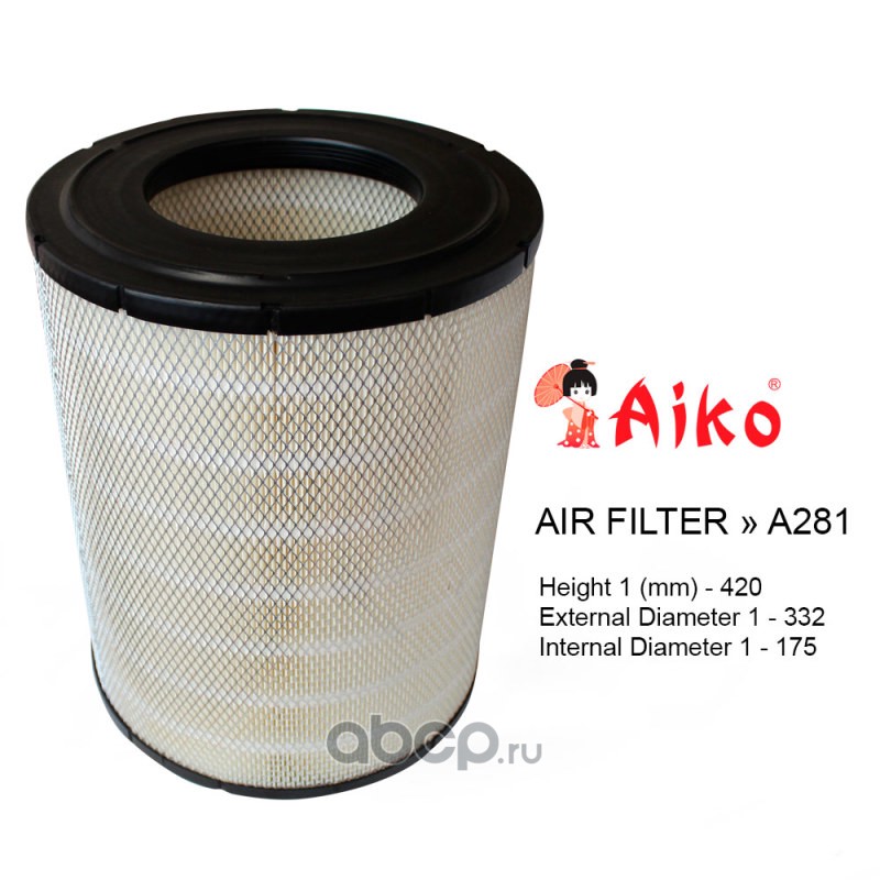 a281 Фильтр воздушный AIKO — фото 255x150