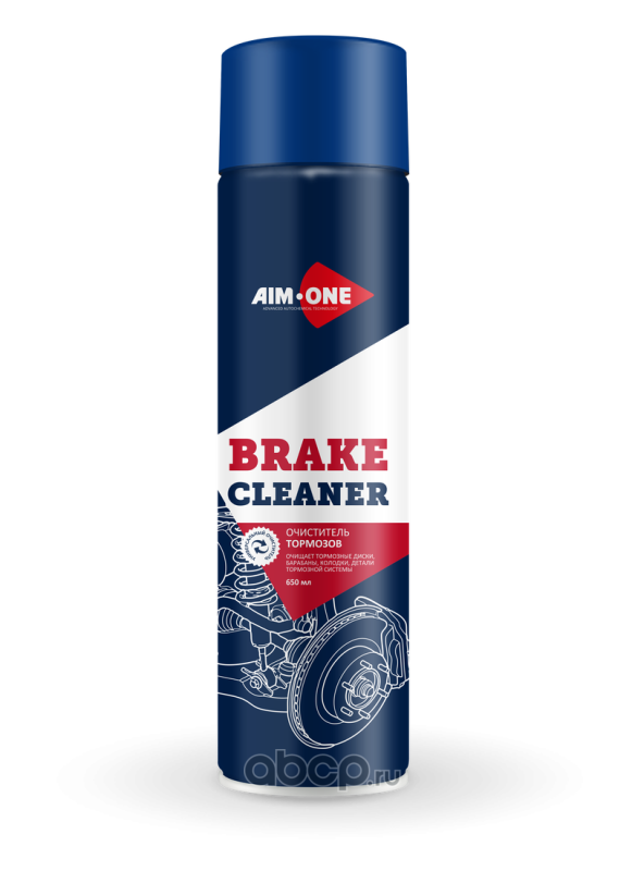 bcn650 Очиститель тормозов 650мл аэрозоль Brake Cleaner New AIM-ONE — фото 255x150