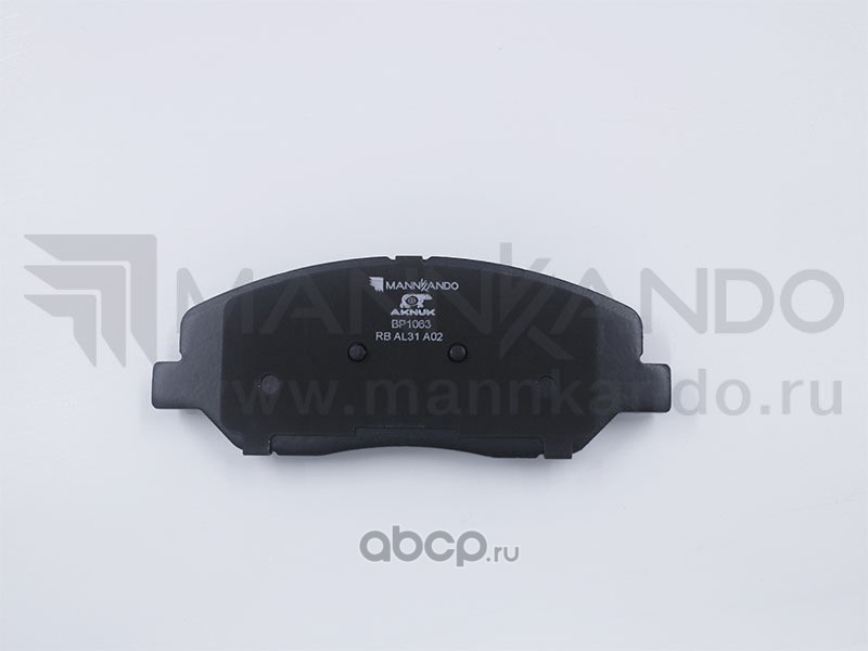 bp1063 Колодки передние AKNUK BP1063 — фото 255x150