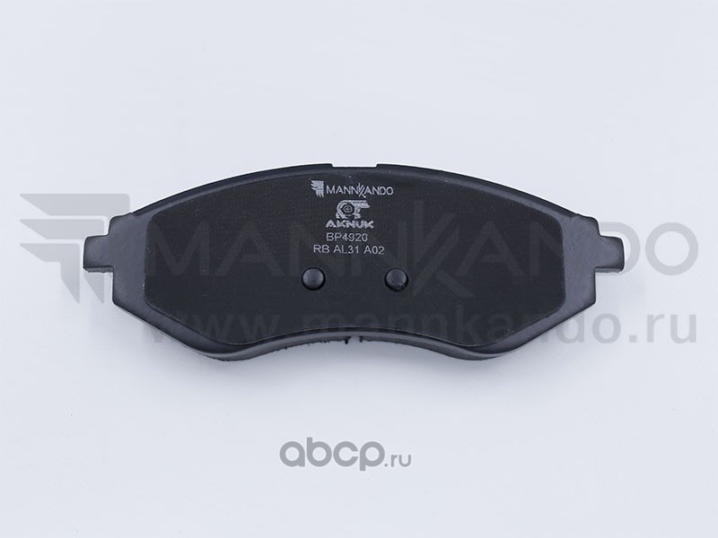 bp4920 Колодки тормозные CHEVROLET AVEO (T200) 03- диск.перед — фото 255x150