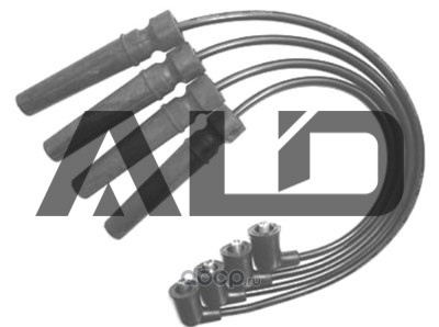 a06017 Комплект проводов зажигания (черный силикон) Chevrolet Lacetti 1.4/1.6 (DOHC) 05 — фото 255x150