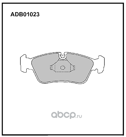 adb01023 Колодки передние BMW E36/46 ALLIED NIPPON ADB 01023 — фото 255x150