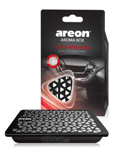 704abc04 Ароматизатор для автомобиля AREON AROMA BOX Клубника 704-ABC-04 (1/6) — фото 255x150