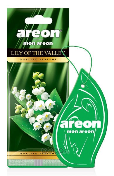 704043333 Ароматизатор подвесной картонный "AREON MON AREON" Lily on the Valley (Ландыш) — фото 255x150
