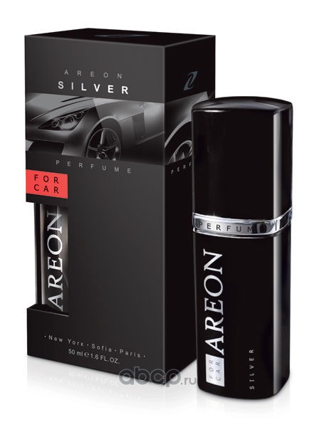 ap01 Ароматизатор спрей (серебряный) Perfume премиум AREON — фото 255x150