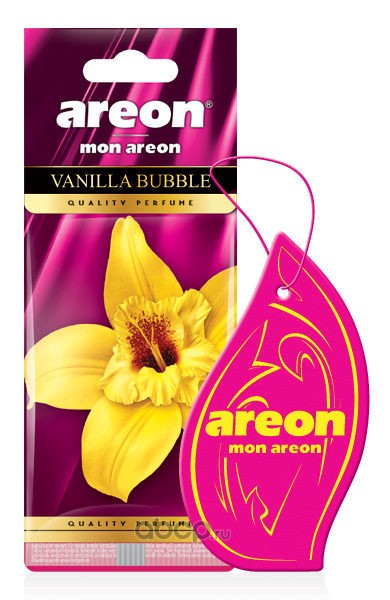 704043329 Ароматизатор подвесной картонный "AREON MON AREON" Vanilla Bubble — фото 255x150