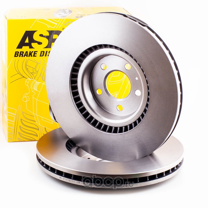 410221 Тормозной диск AUDI A6/S6(C7)/A7 2010 передний, вентилируемый D=356 ASP 410221 — фото 255x150