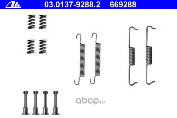 03013792882 Ремкомплект колодок стояночного тормоза BMW/LAND ROVER/MB/PORSCHE/VAG ATE 03.0137-9288.2 — фото 255x150