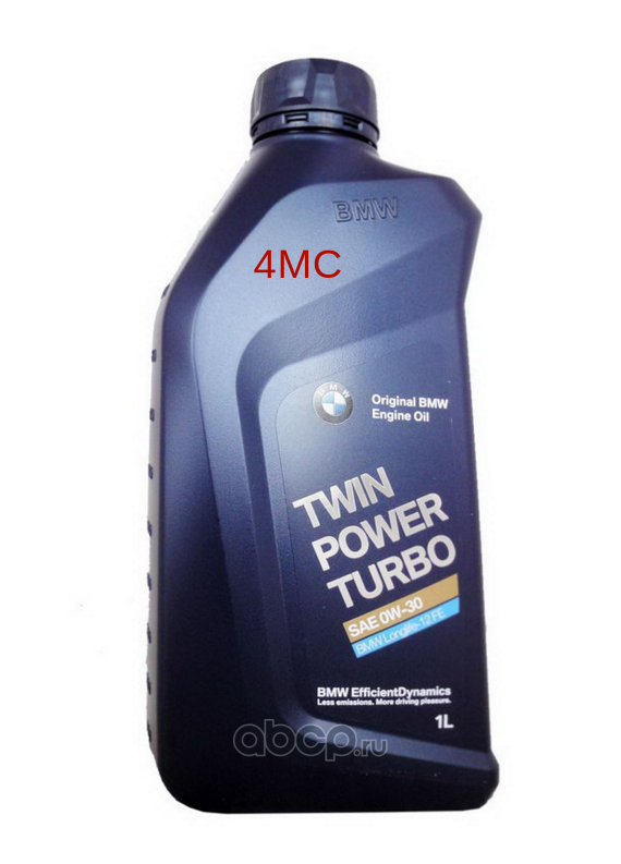 83212365935 Масло моторное BMW Twinpower Turbo Oil Longlife-12 FE 0W-30 синтетическое 1 л 83 21 2 365 935 — фото 255x150