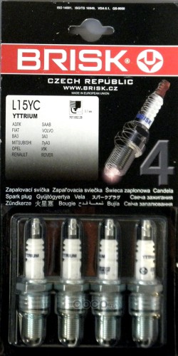 l15yc Свеча зажигания ВАЗ 2101, 2108, 2110, 2121, 21213 (карбюр) "SUPER" — фото 255x150