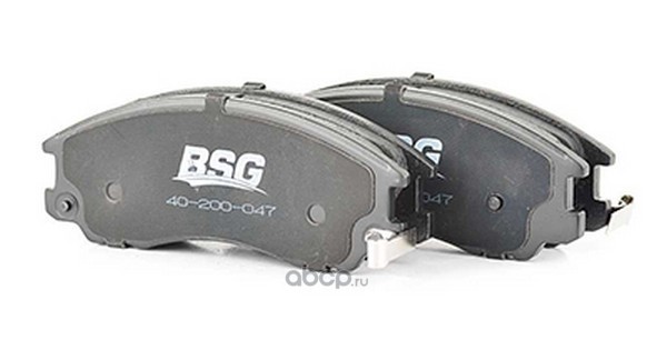 bsg40200047 Колодки тормозные HYUNDAI Terracan (01-) передние (4шт.) BSG — фото 255x150