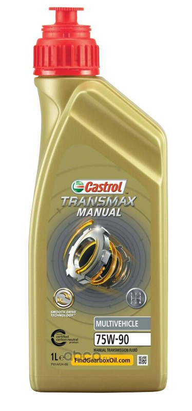 15d816 Масло трансмиссионное Transmax Manual Multivehicle 75W90 синт.1л CASTROL — фото 255x150