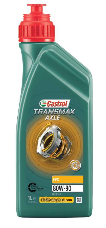 15d769 Масло трансмиссионное Transmax Axle EPX GL-5 80W90 мин.1л CASTROL — фото 255x150
