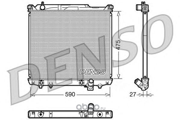 drm47020 Радиатор двигателя SUZUKI GRAND VITARA (05-) — фото 255x150