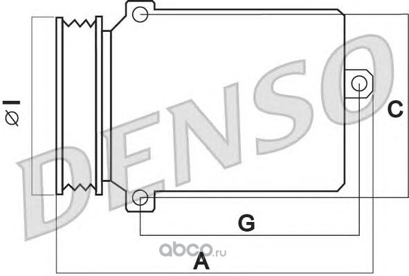 dcp17112 Компрессор MERCEDES C (W204) кондиционера DENSO — фото 255x150