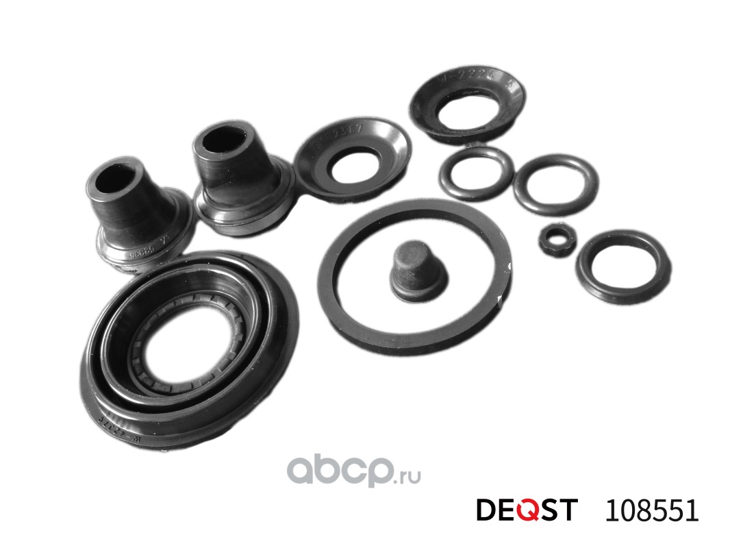 108551 Ремкомплект тормозного суппорта заднего для поршня. (O 34 mm, Bosch) OPEL Astra G 98-05 DEQST 108551 — фото 255x150
