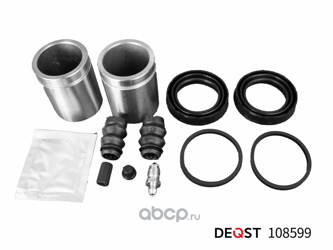 108599 Ремкомплект тормозного суппорта с поршнем переднего (поршень O 48mm, суппорт Bosch). Применяемость — фото 255x150