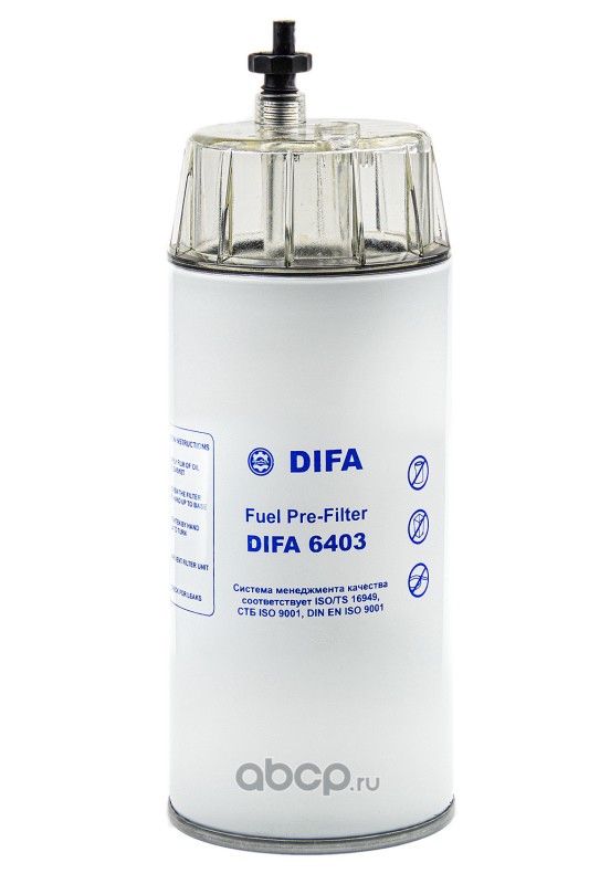 difa64031 Фильтр топливный мАЗ грубой очистки (DIFA) — фото 255x150