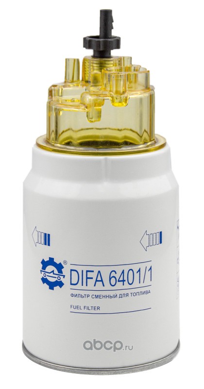 difa64011 Фильтр топливный Д-245 ГАЗон NEXT, ГАЗ-3310, ГАЗ-3309 ЯМЗ, КАМАЗ, МАЗ, ПАЗ грубой очистки (DIFA 6401/1) (аналог PL270X) DIFA — фото 255x150