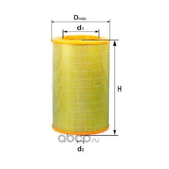 difa4313 Фильтр воздушный DIFA 4313 (721-1109560-10) основной — фото 255x150