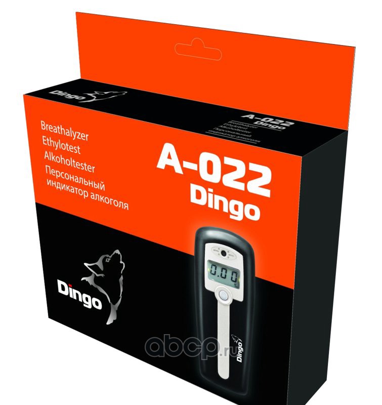 a022 Алкотестер электрохимический до 4.00 промилле LCD дисплей ДИНГО — фото 255x150