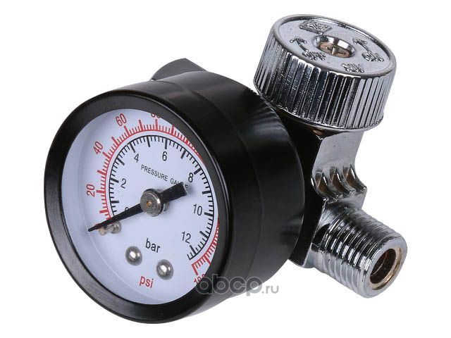 ar0214 Регулятор давления воздуха 1/4" (F)x1/4" (M) с индикатором (0-9.5Bar) ECO — фото 255x150