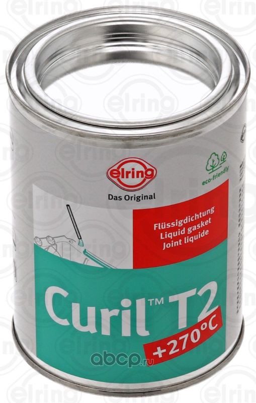 252869 Герметик CURIL T2 зеленый от -55°C до +250°C (500мл) банка — фото 255x150