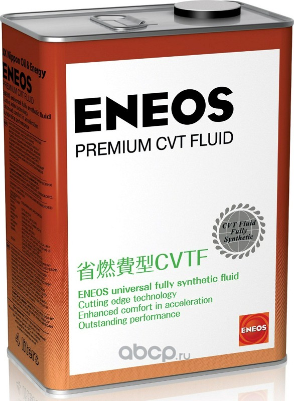 8809478942094 Масло трансмиссионное ENEOS Premium CVT Fluid синтетическое 4 л 8809478942094 — фото 255x150