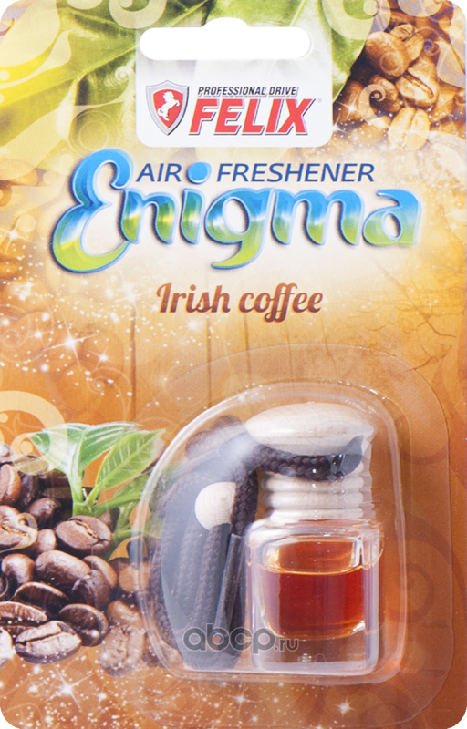 411040166 Ароматизатор подвесной (бутылочка) Ирландский кофе (FELIX) — фото 255x150