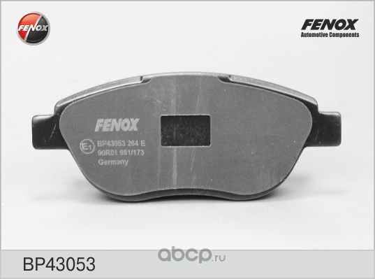 bp43053 Колодки тормозные передние FENOX BP43053 — фото 255x150