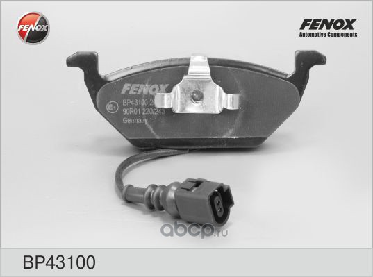 bp43100 Колодки тормозные передние FENOX BP43100 — фото 255x150