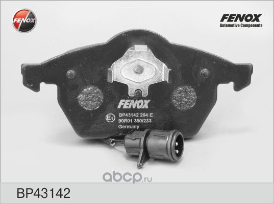 bp43142 Колодки тормозные передние FENOX BP43142 — фото 255x150
