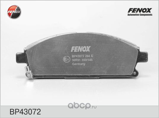 bp43072 Колодки тормозные передние FENOX BP43072 — фото 255x150