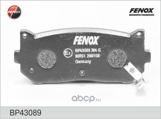 bp43089 Колодки тормозные задние FENOX BP43089 — фото 255x150