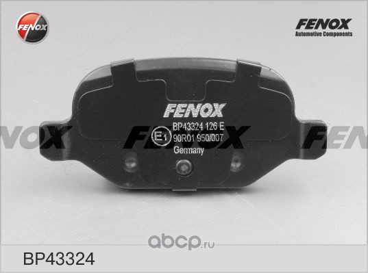 bp43324 Колодки тормозные задние FENOX BP43324 — фото 255x150