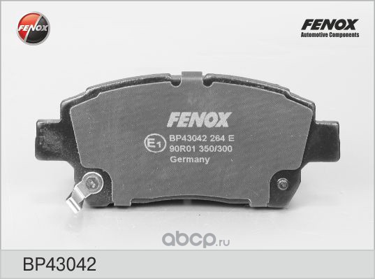 bp43042 Колодки тормозные передние FENOX BP43042 — фото 255x150
