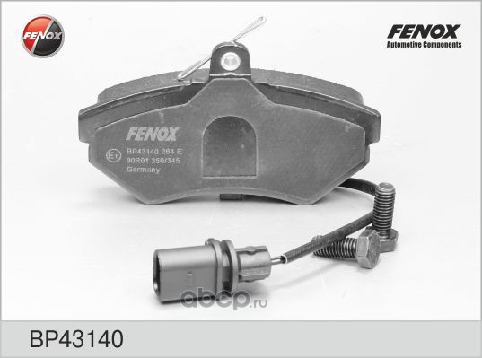 bp43140 Колодки тормозные передние FENOX BP43140 — фото 255x150