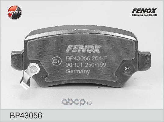 bp43056 Колодки тормозные задние FENOX BP43056 — фото 255x150