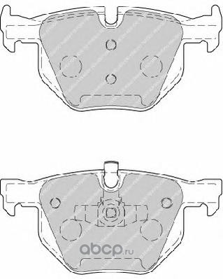 fdb1808 Ferodo FDB1808 Колодки тормозные задние — фото 255x150