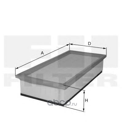 hp2046a Фильтр воздушный AUDI A3,TT/VW GOLF IV,BORA/SKODA OCTAVIA II FIL FILTER HP2046A — фото 255x150