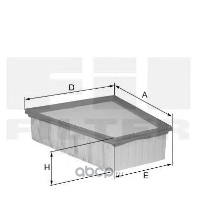 hp2257 Фильтр воздушный FORD / VOLVO FIL FILTER HP2257 — фото 255x150