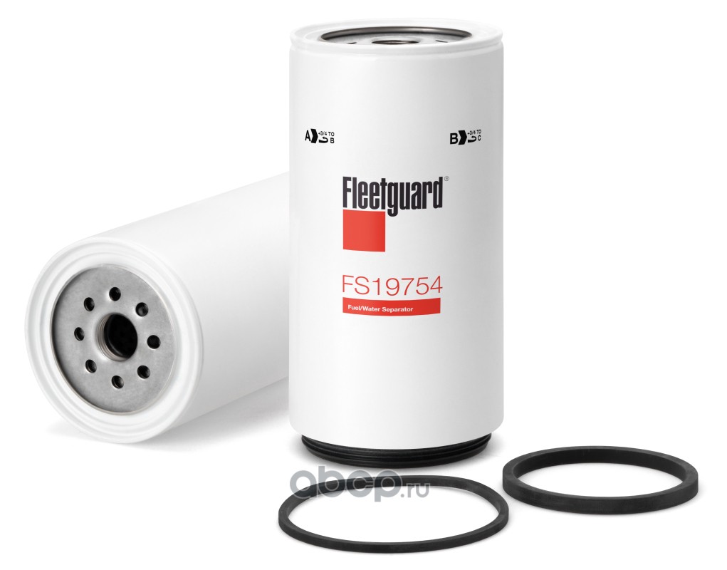fs19754 Фильтр сепаратор топливно-водяной FLEETGUARD — фото 255x150