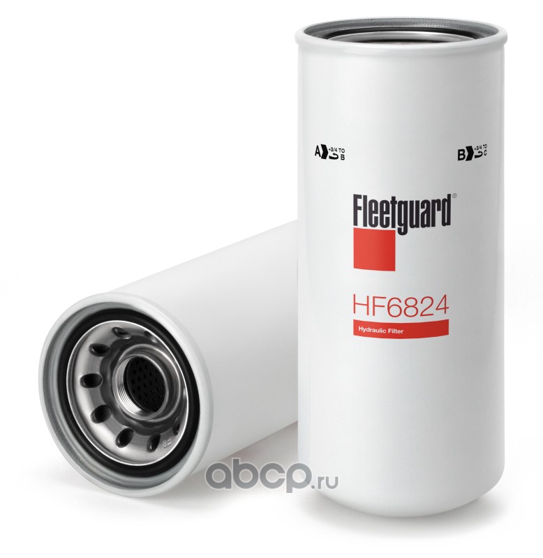 hf6824 HF6824 Фильтр гидравлический с целлюлозным наполнителем FLEETGUARD TM (Европа) — фото 255x150