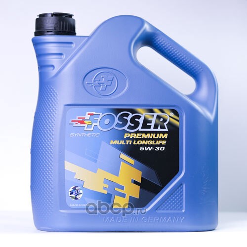 10844l Моторное масло FOSSER Premium Multi Longlife 5W-30, 4л, 10844l — фото 255x150